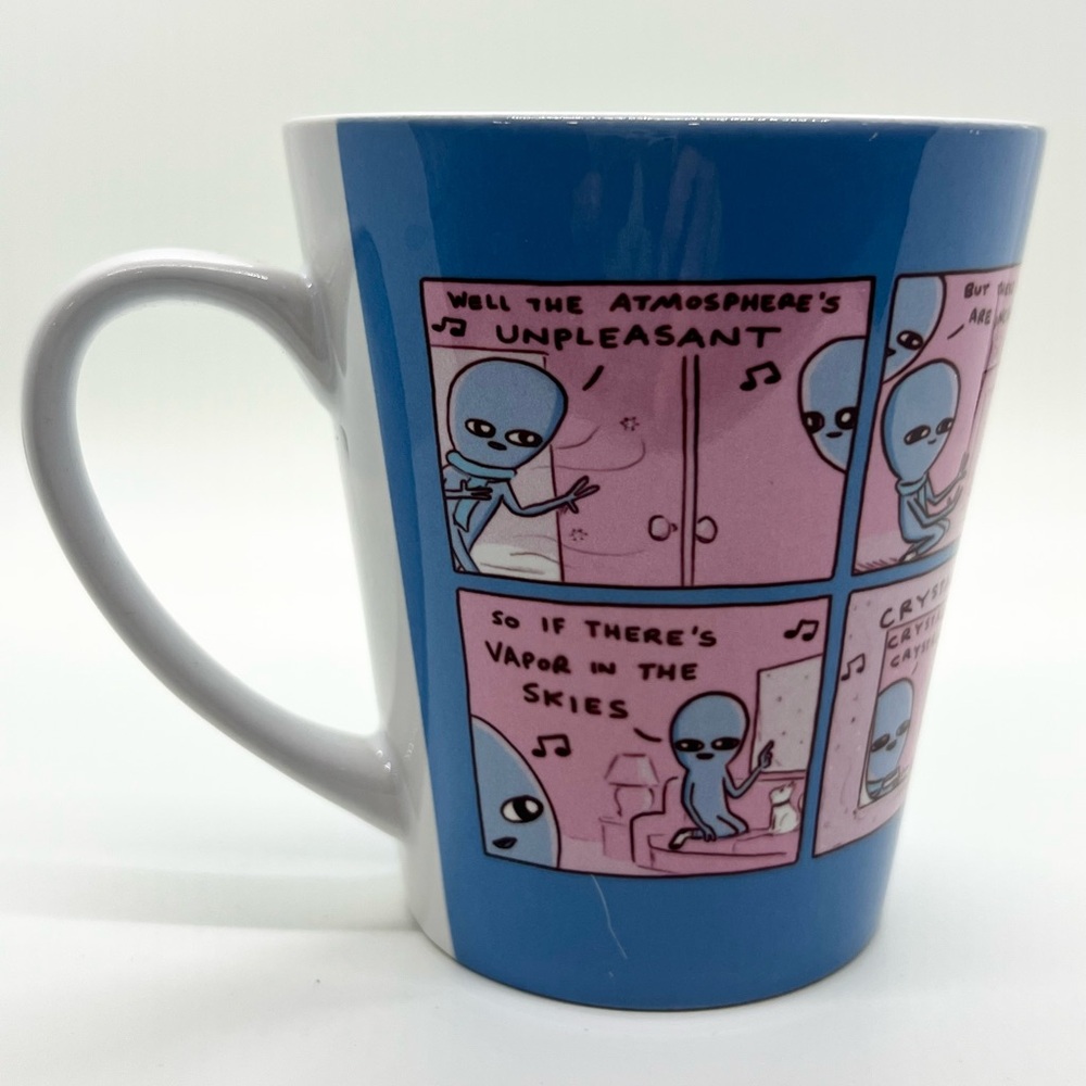 Strange Planet Aliens mug